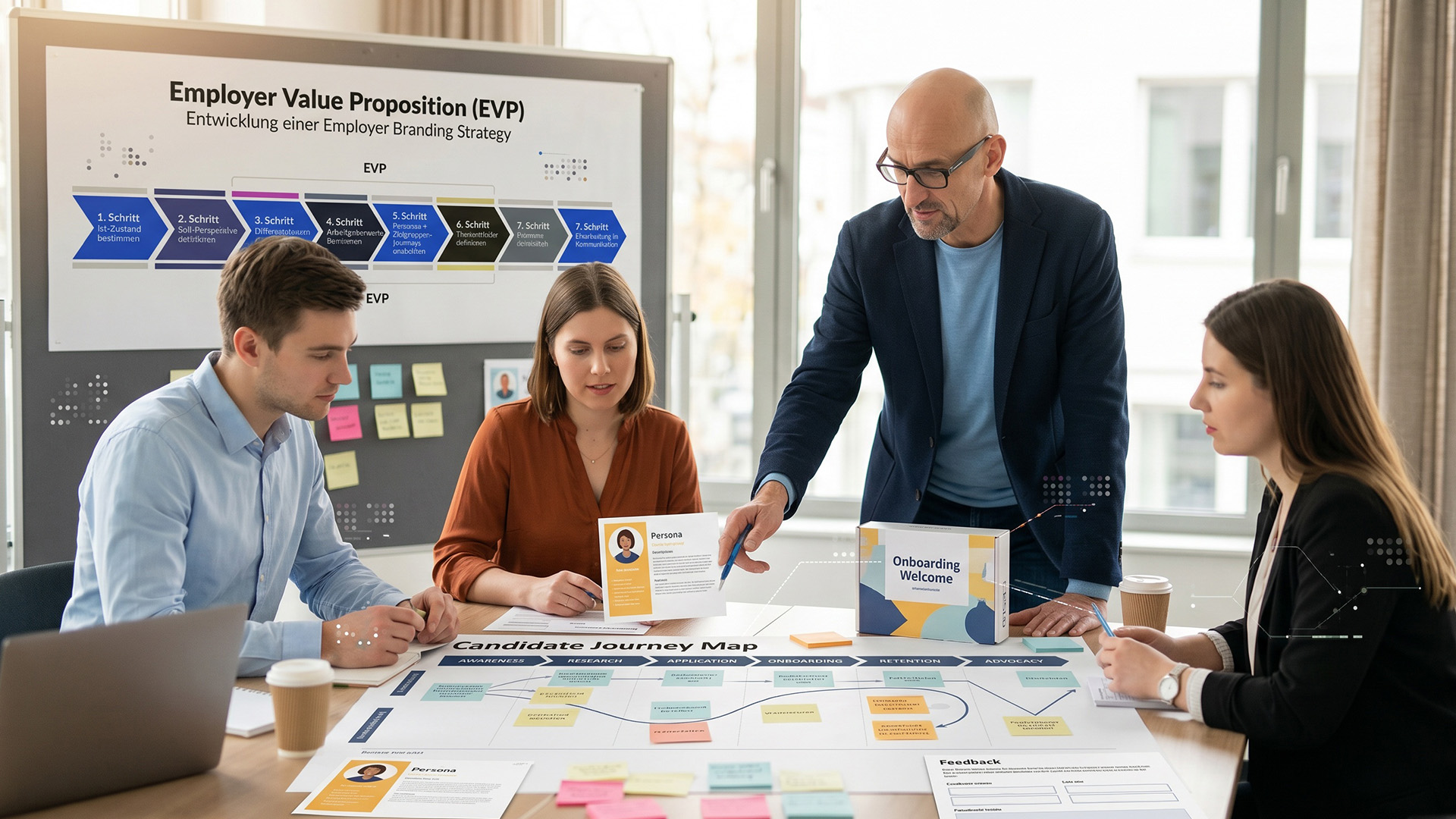Employer Branding beginnt innen, Analyse von Mitarbeiterperspektiven